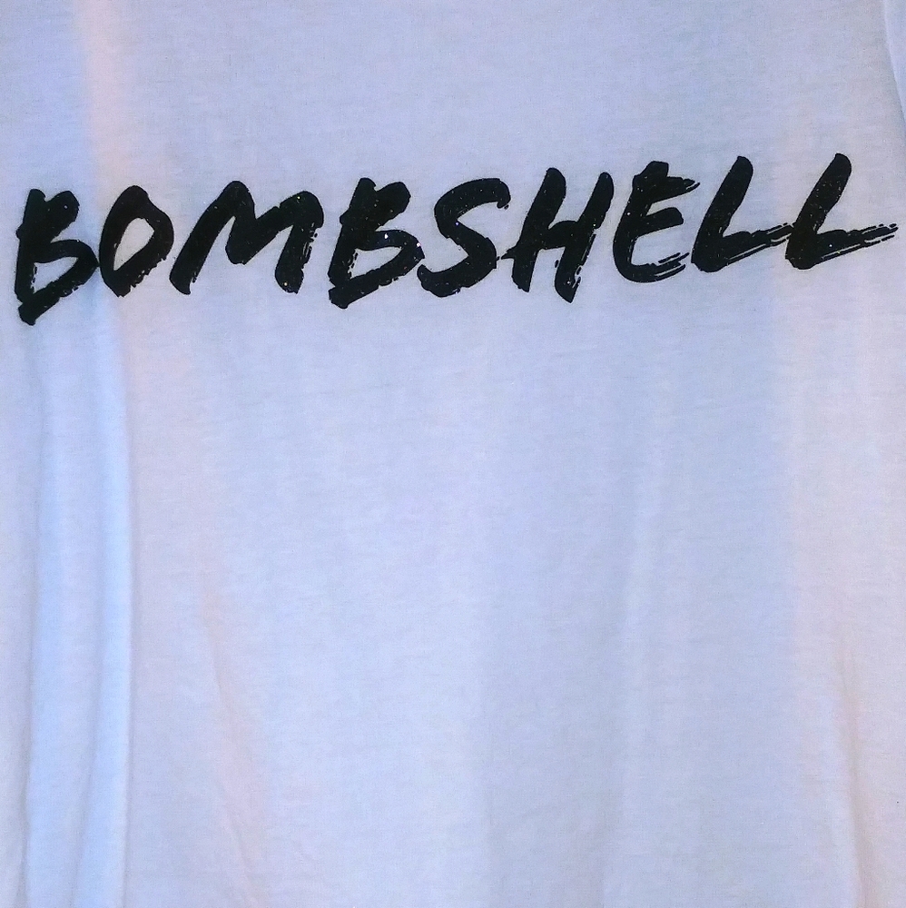 Victoria's Secret Bombshell Shirt White MED.